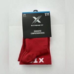 Extreme Fit Graduated Compression Socks Knee High Size L/XL